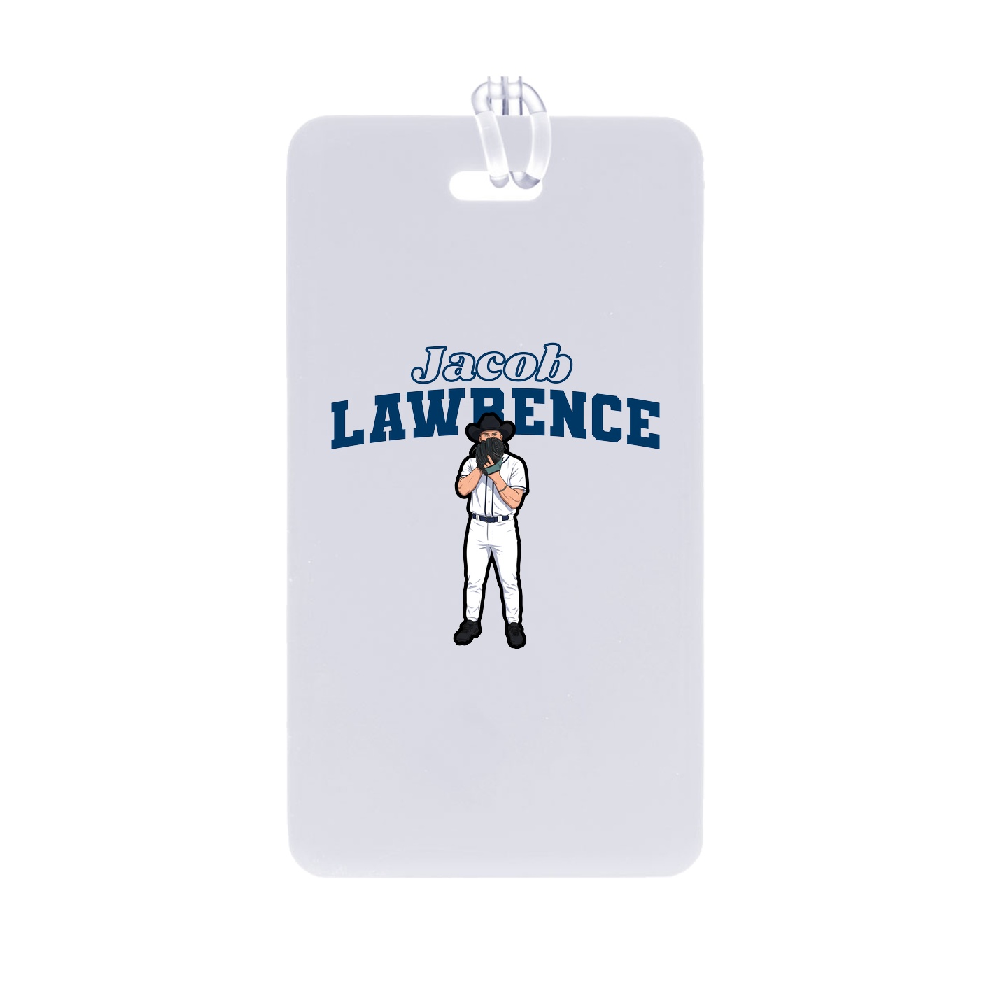 Bag Tag — Name Arch in Classic