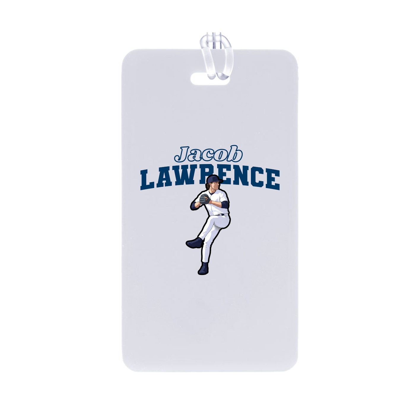 Bag Tag — Name Arch in Classic