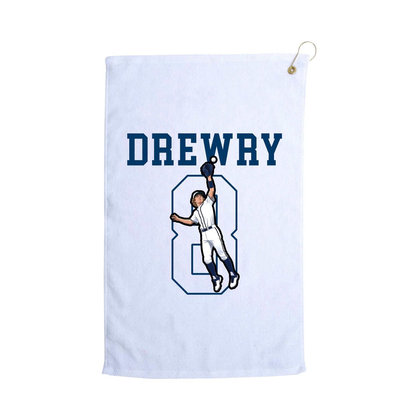 Golf Towel — Shirsey in White
