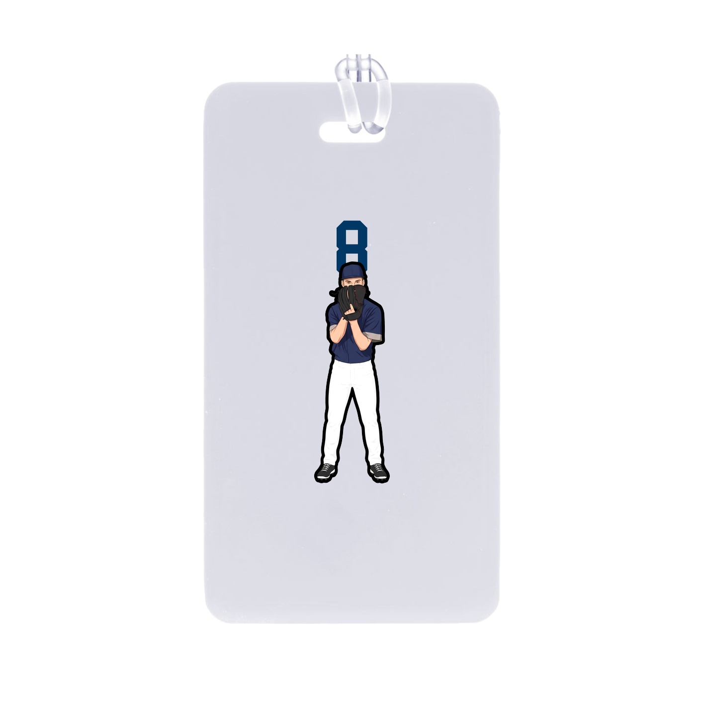 Bag Tag — Number Top in Classic