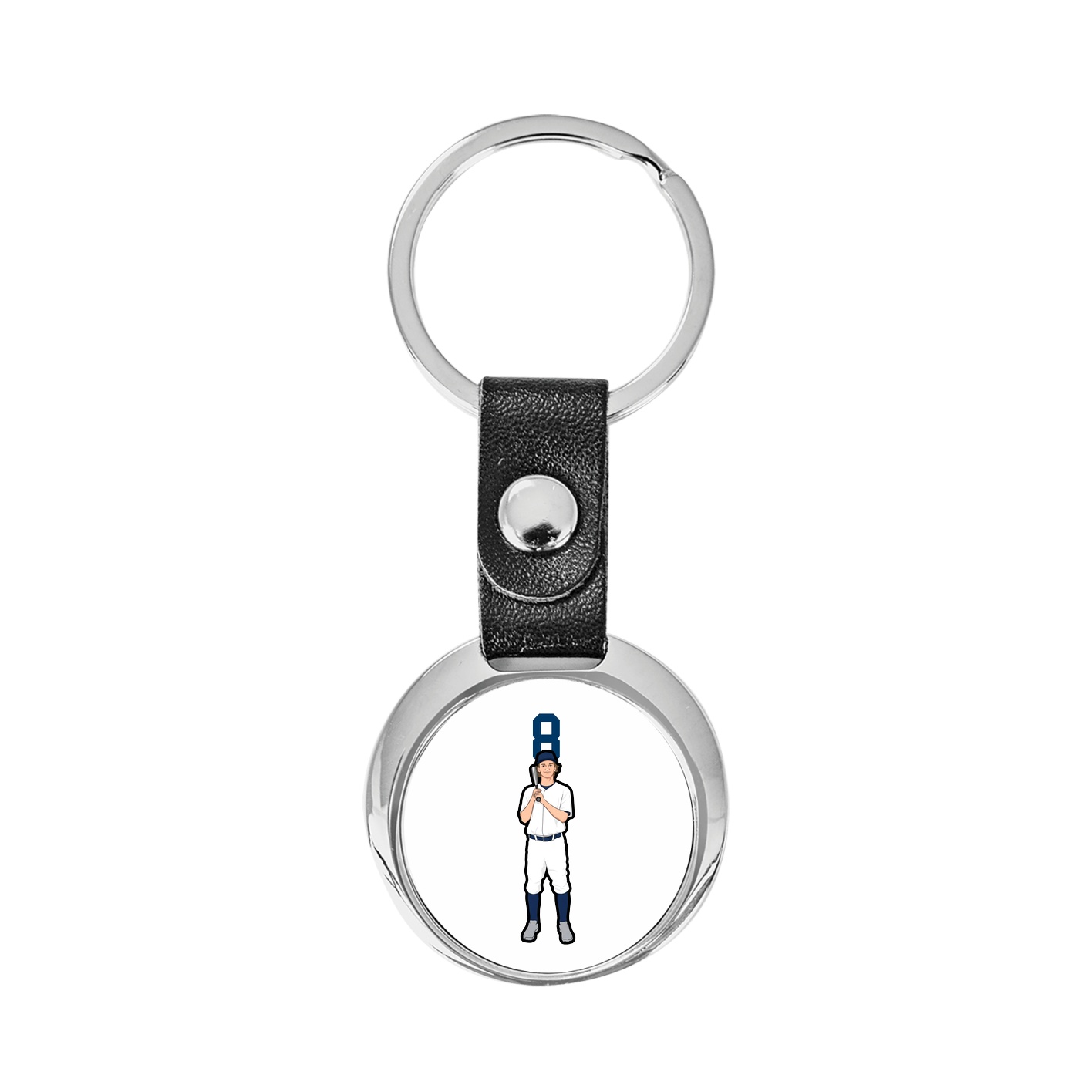 Key Chain — Number Top in Classic