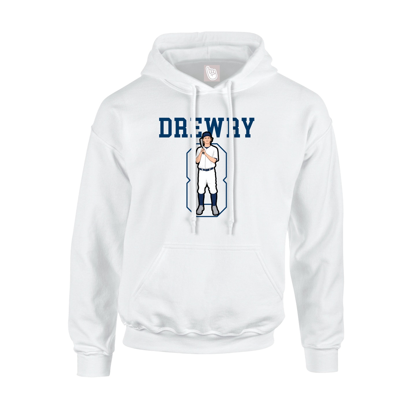 Youth Hoodie — Shirsey in White