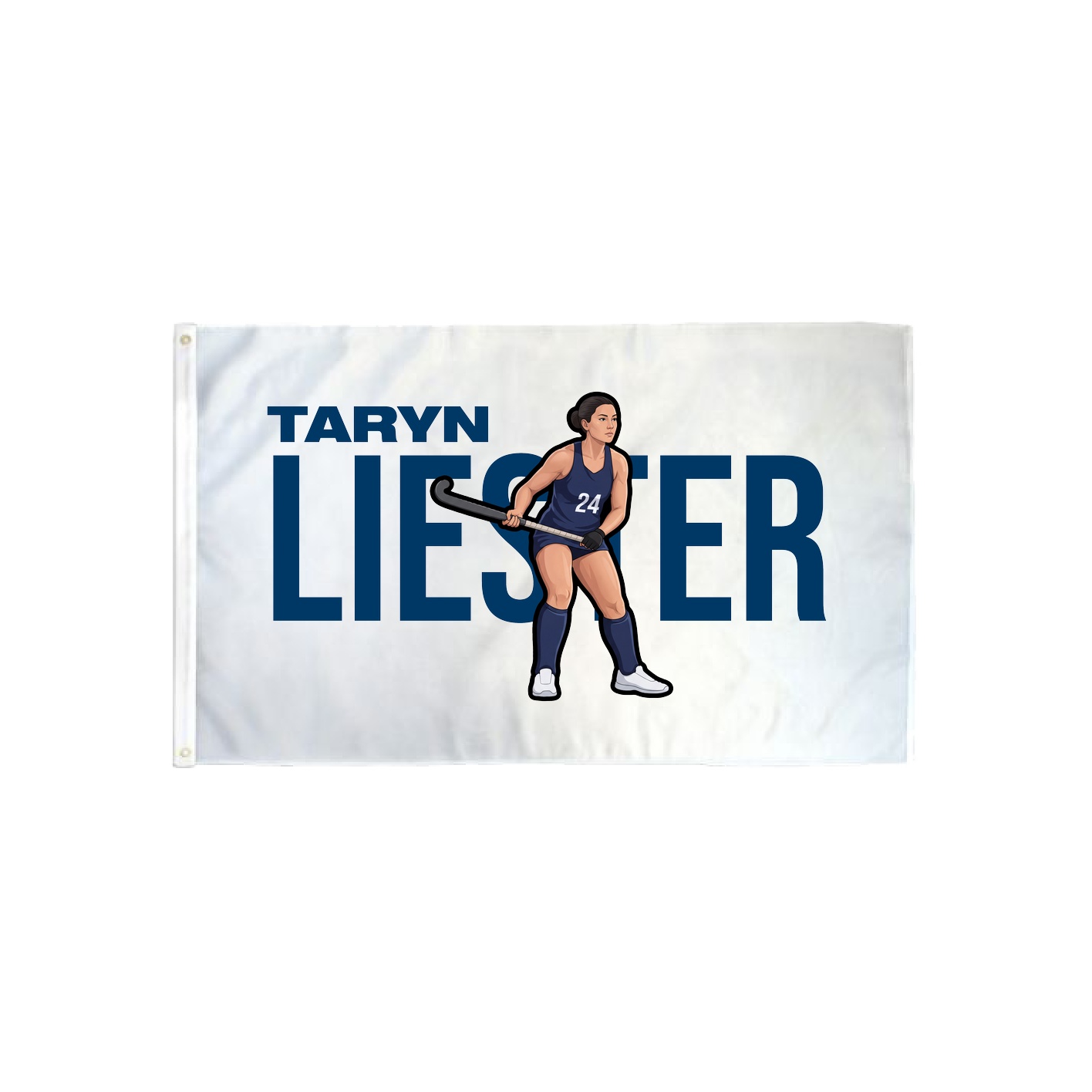 3x5 Flag — Player Name in Classic