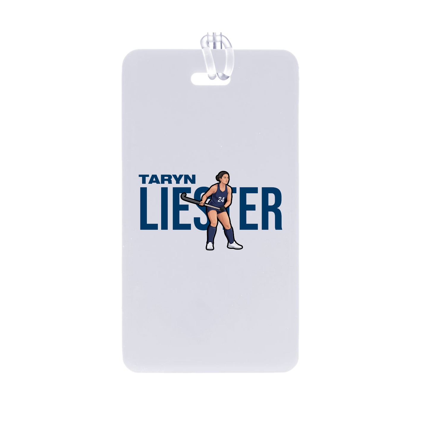 Bag Tag — Player Name in Classic