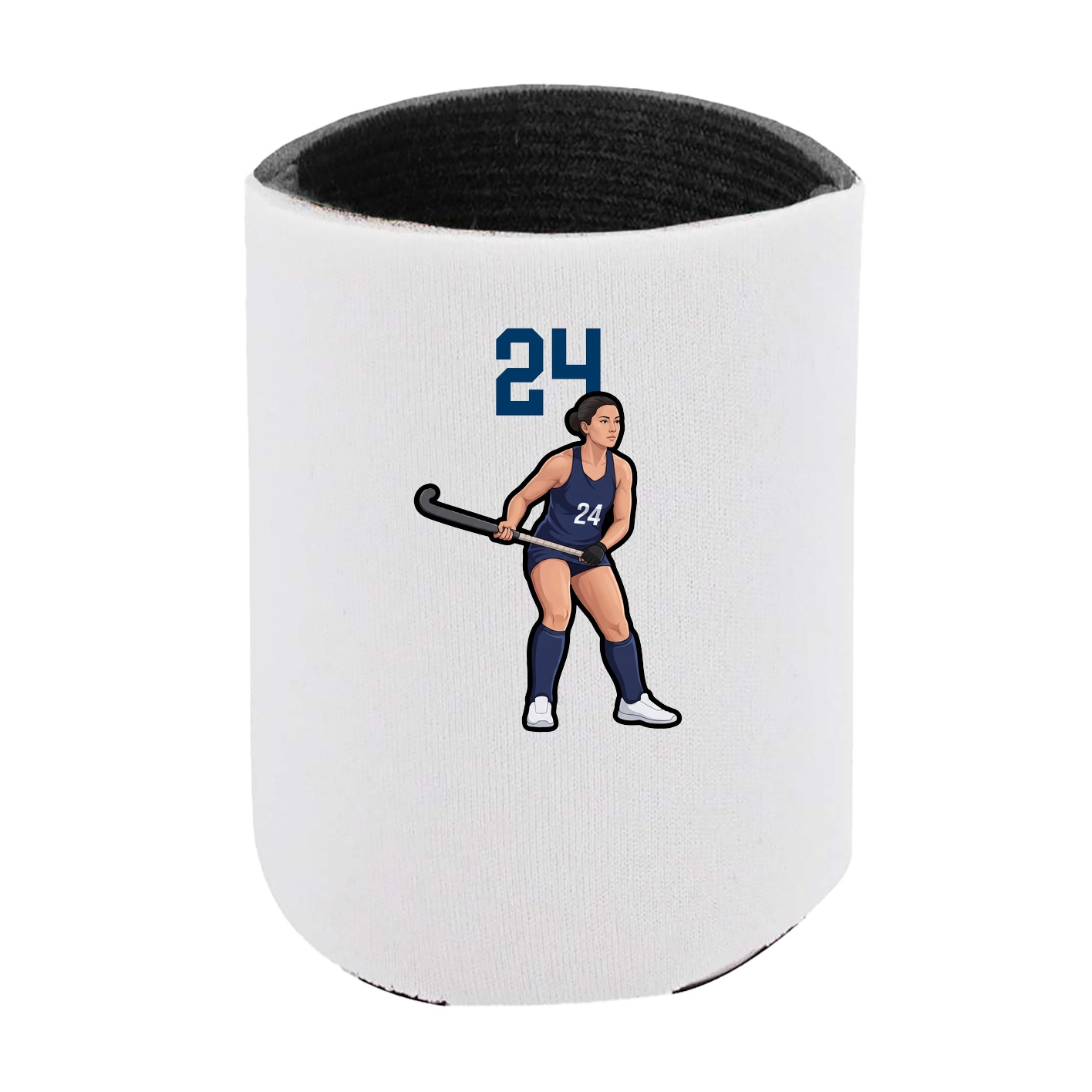 Can Holder — Number Top in White