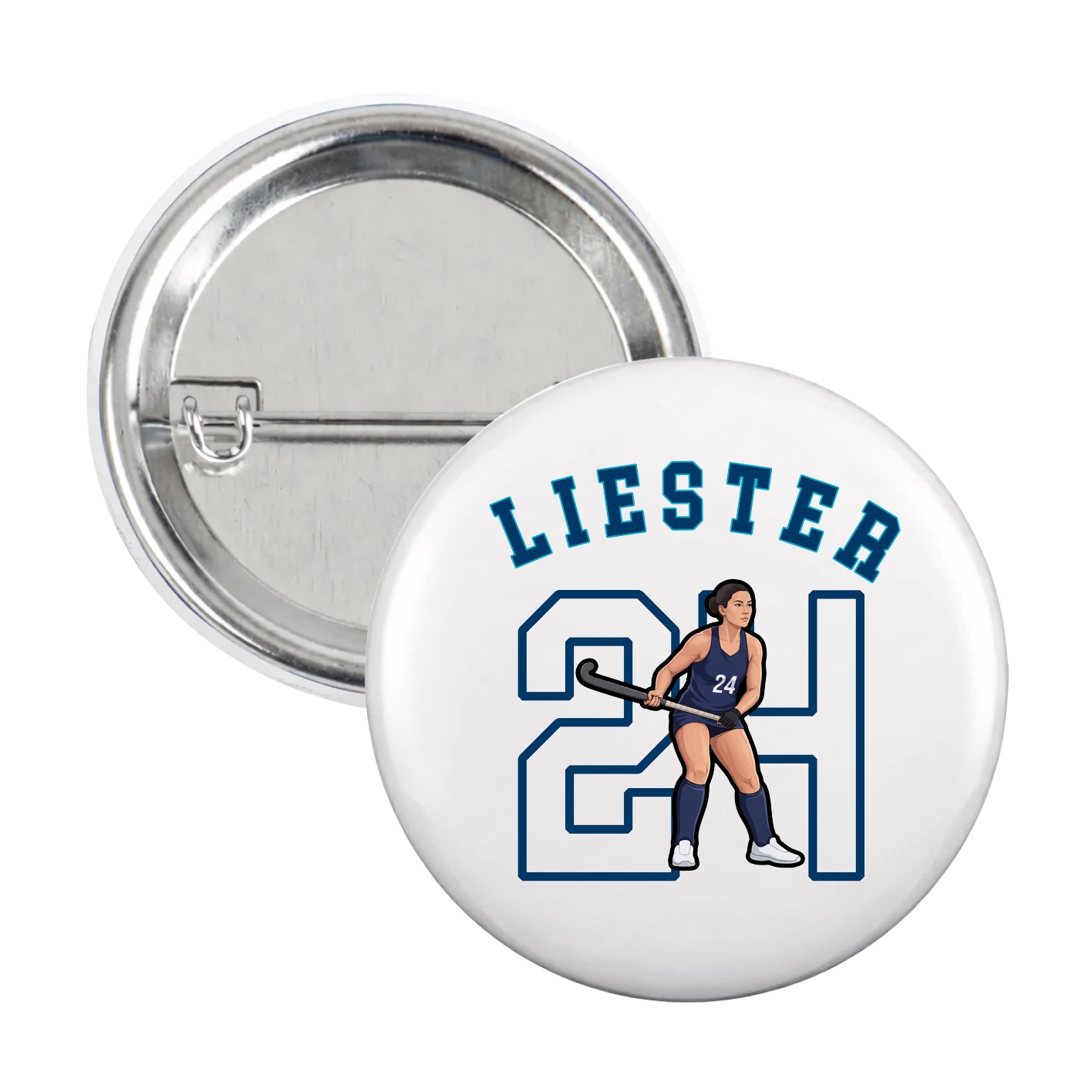 Game Day Button — Shirsey Arch in White