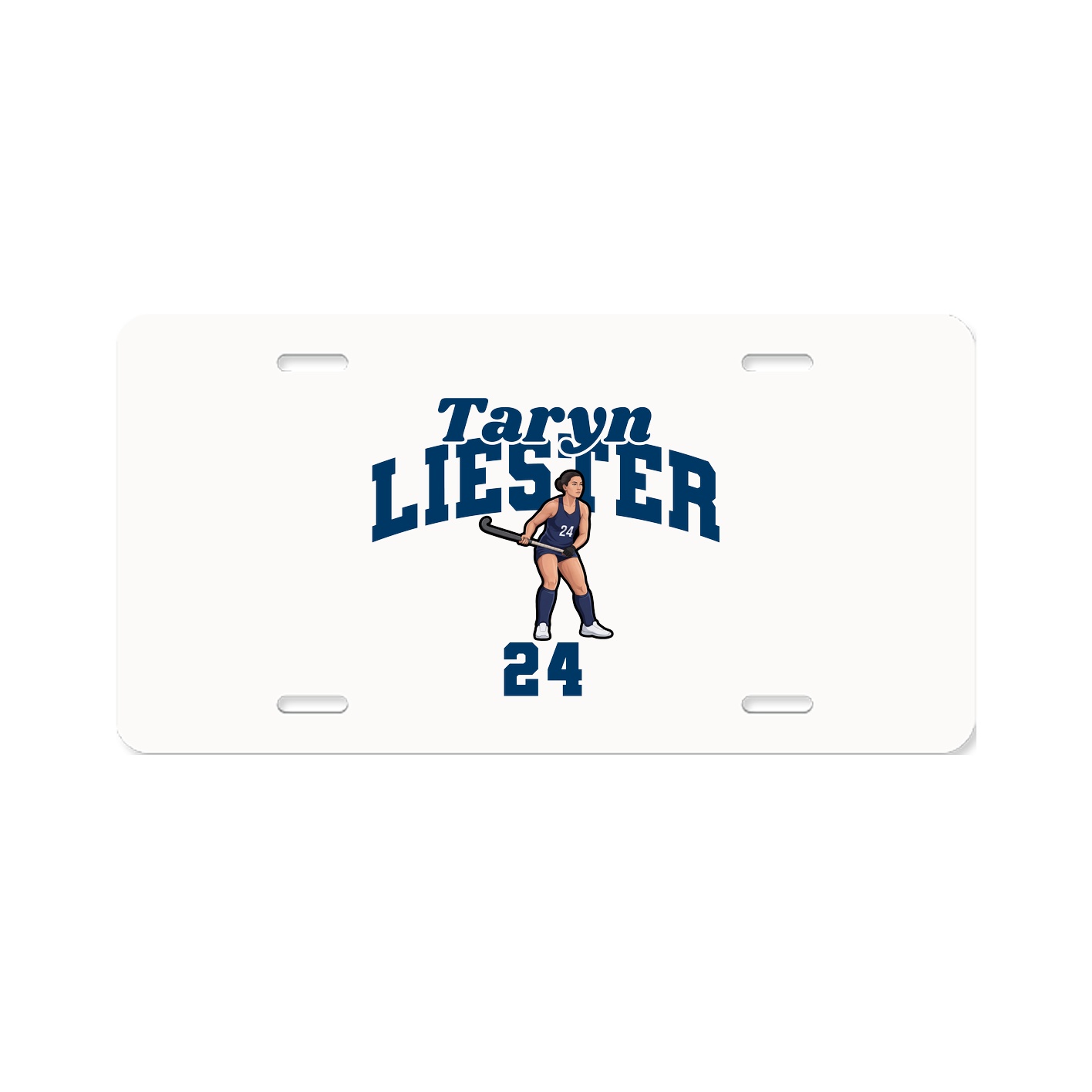 License Plate — Signature Arch in Classic