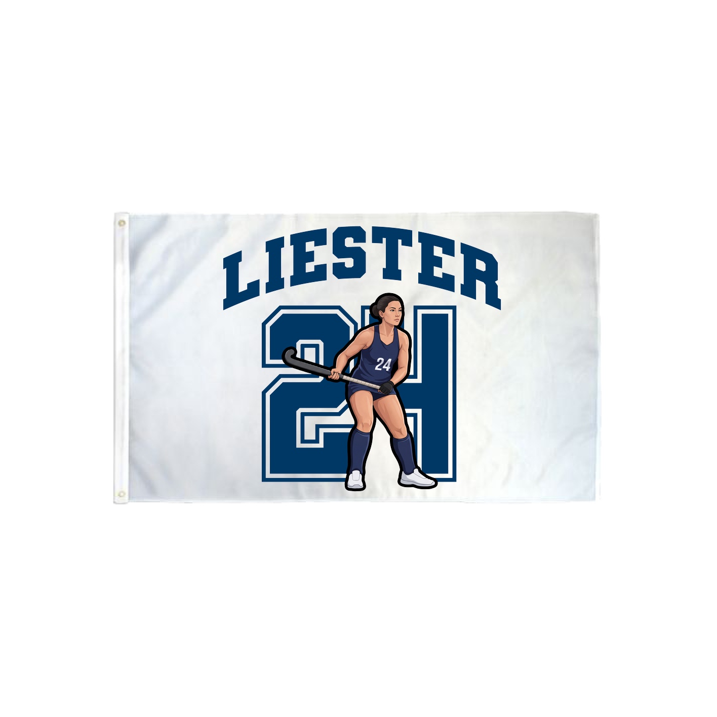 3x5 Flag — Number in Classic