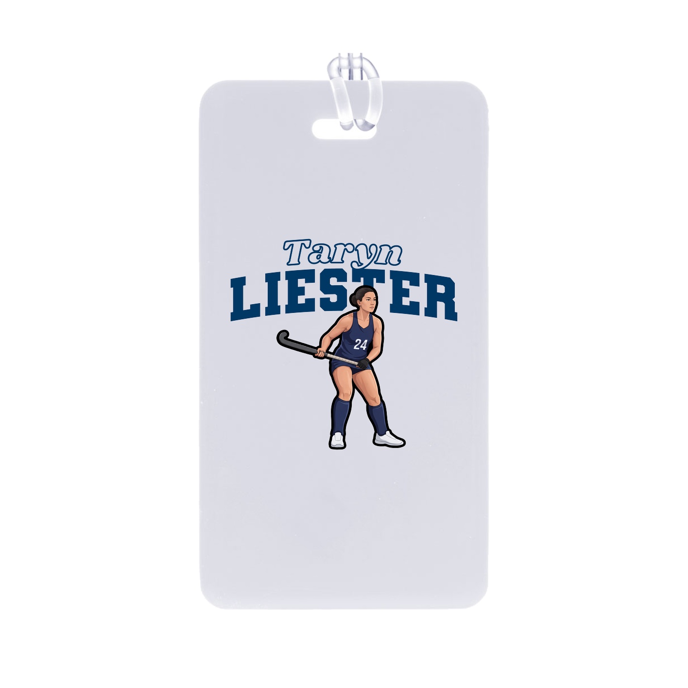 Bag Tag — Name Arch in Classic