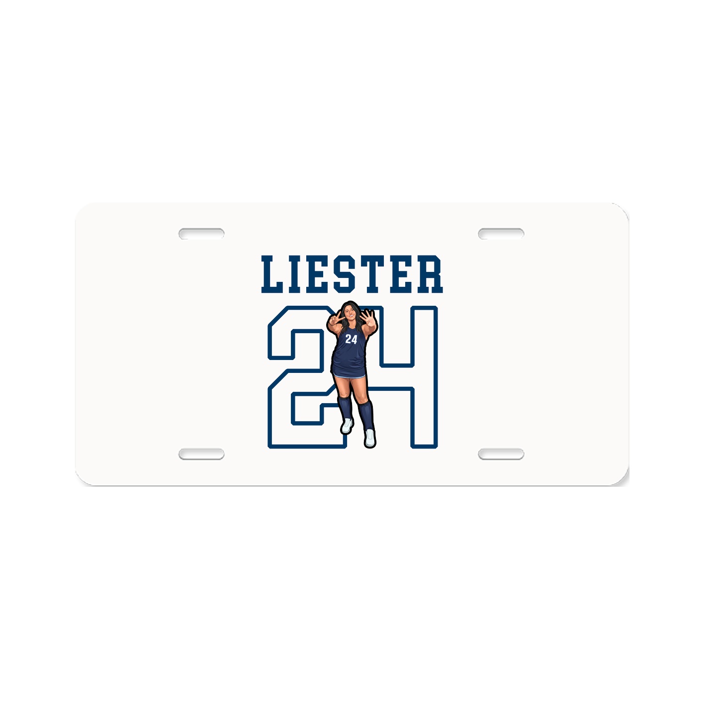 License Plate — Shirsey in Classic