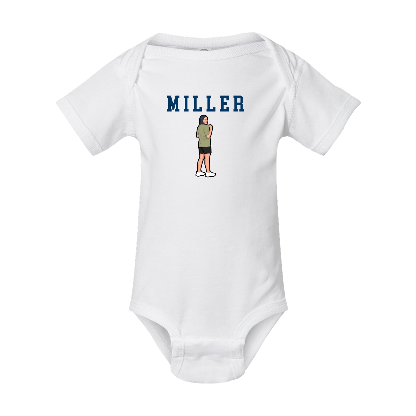 Baby Onesie — Shirsey in White