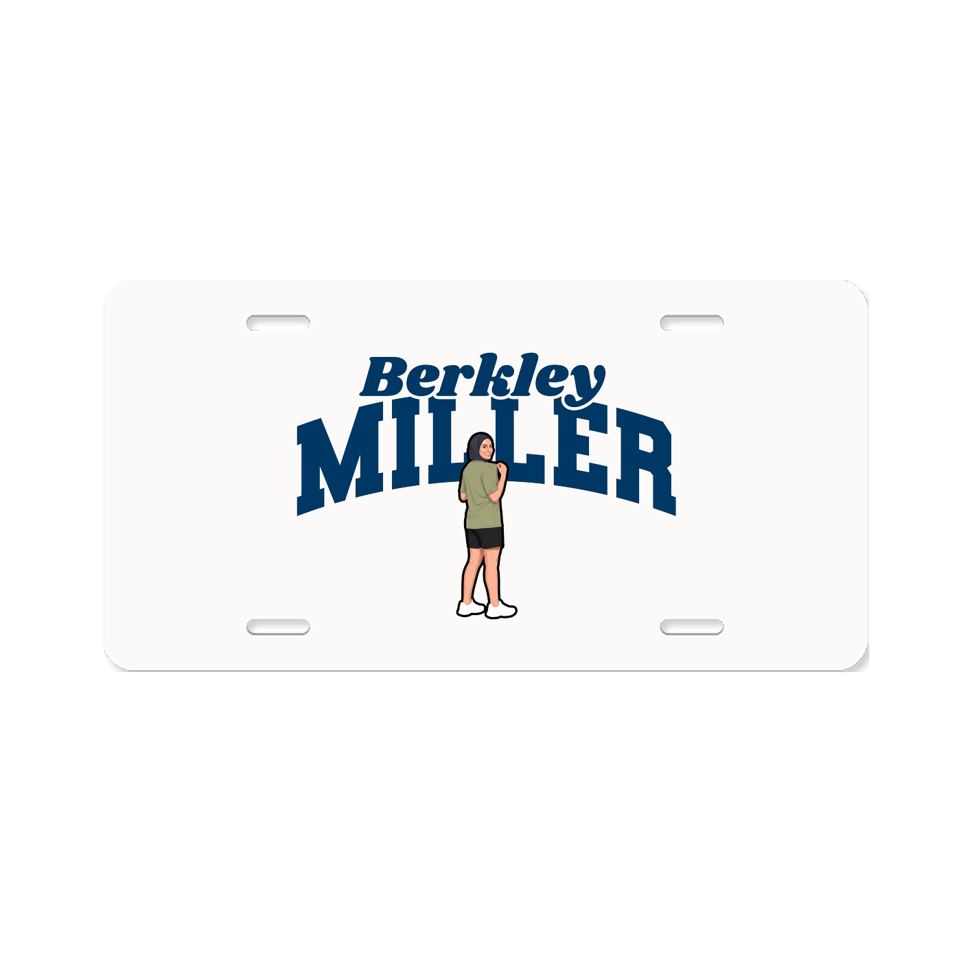 License Plate — Signature Arch in Classic