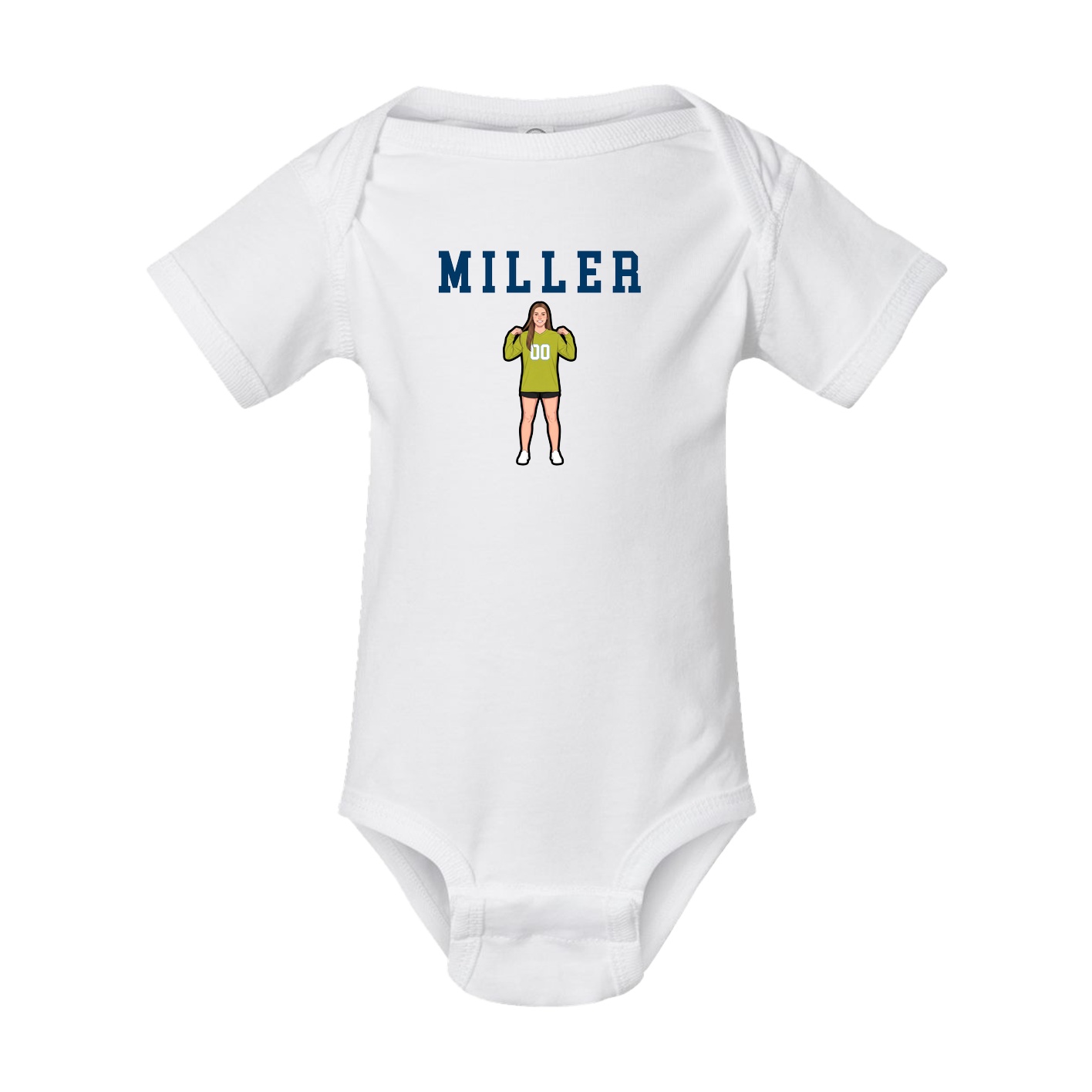 Baby Onesie — Shirsey in White
