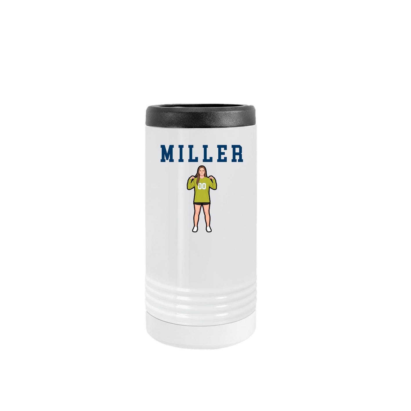 Slim Beverage Holder — Shirsey in White