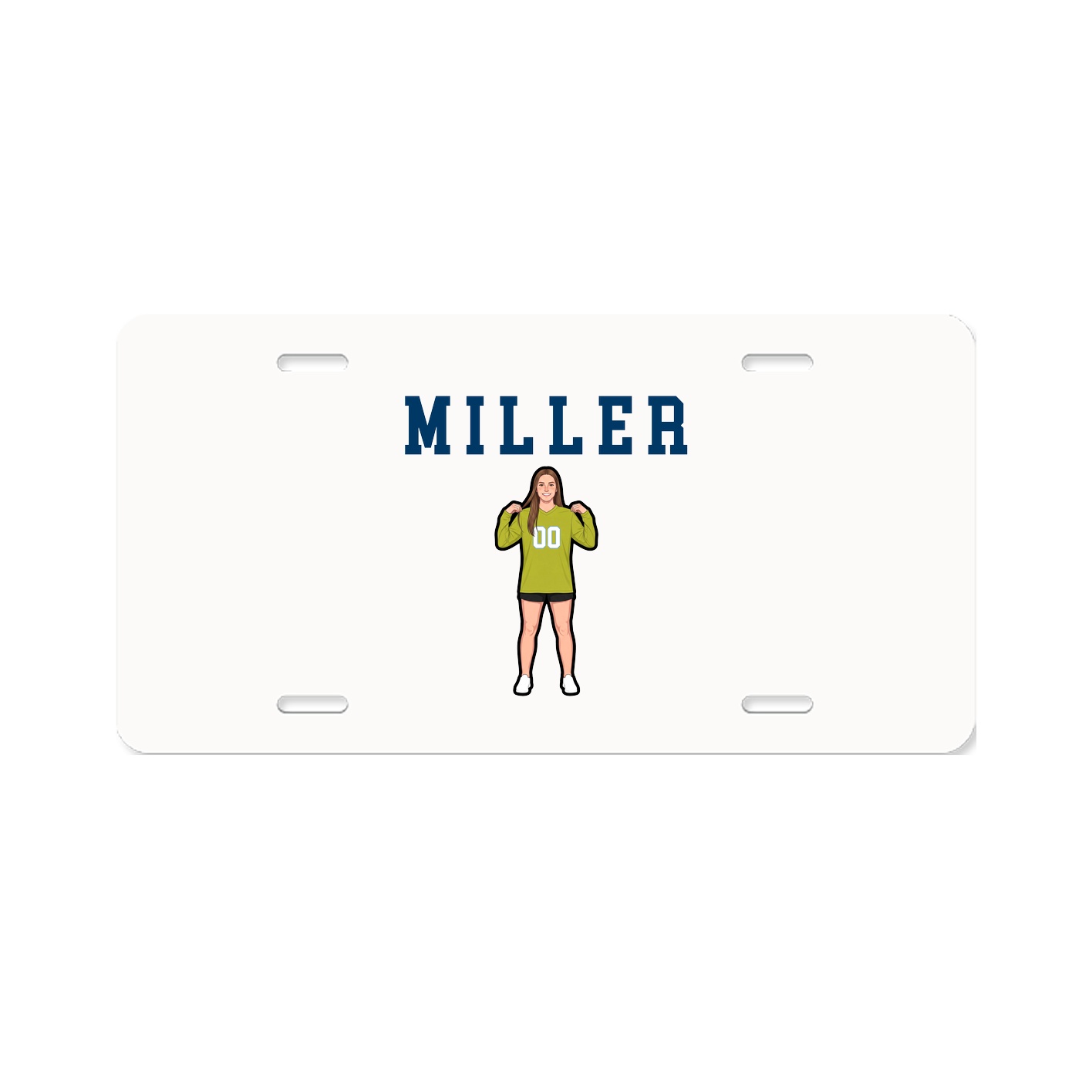 License Plate — Shirsey in Classic