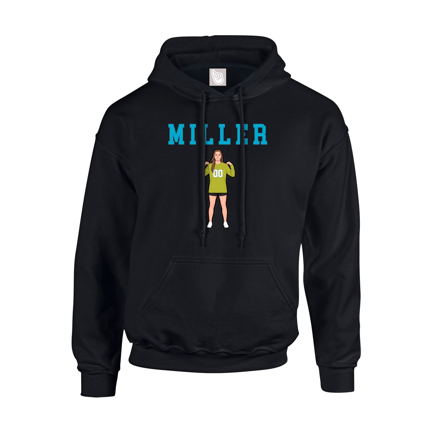Hoodie — Shirsey in Black
