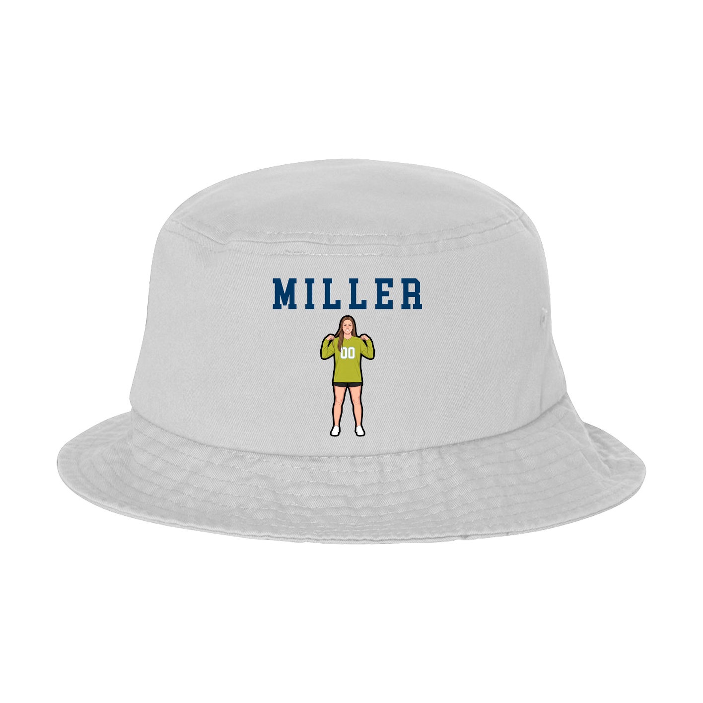 Bucket Cap — Shirsey in White