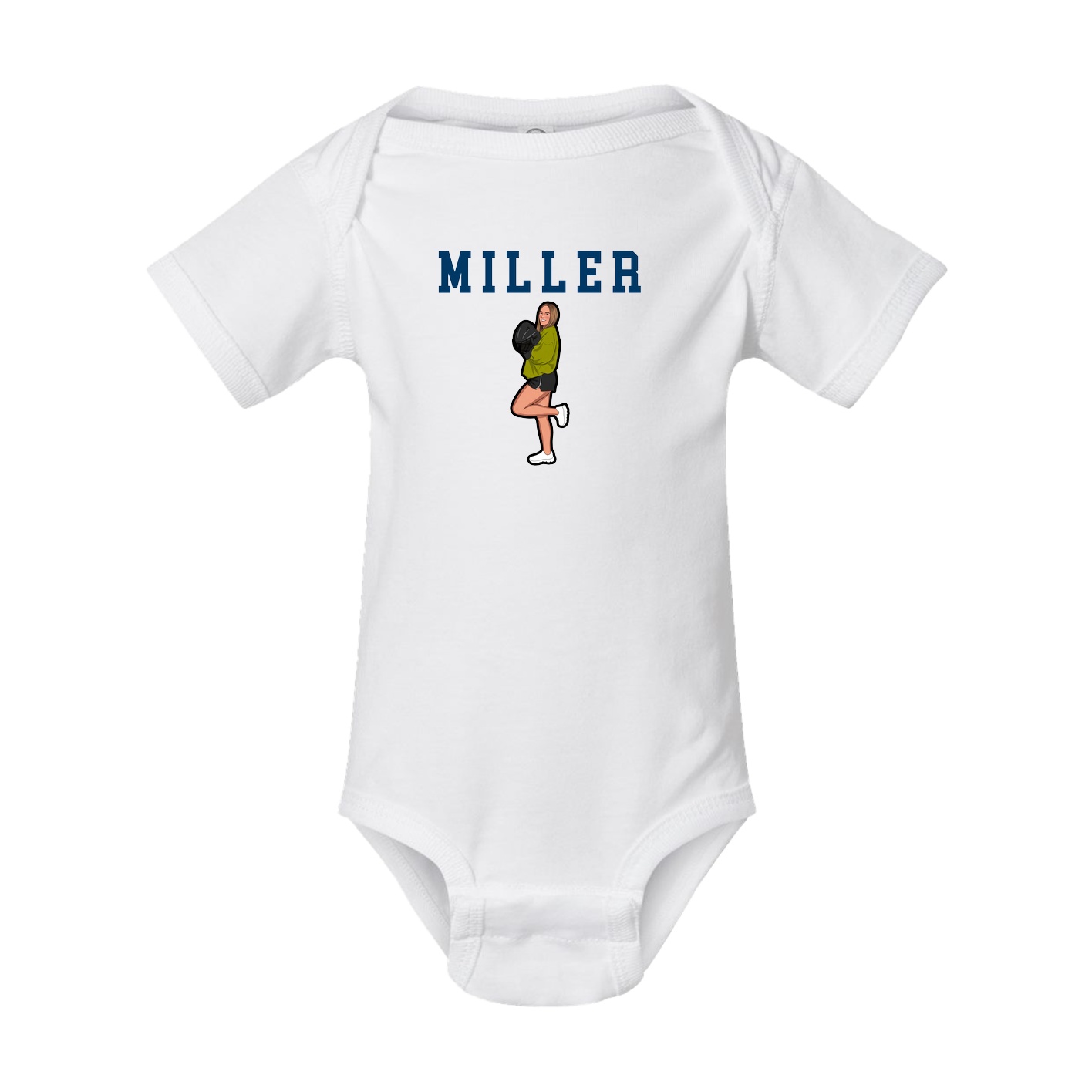 Baby Onesie — Shirsey in White