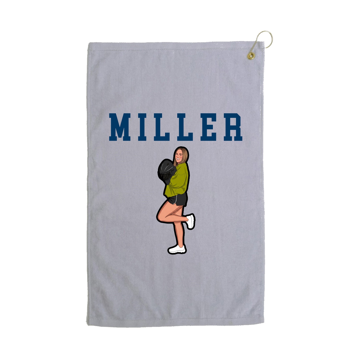 Golf Towel — Shirsey in Grey