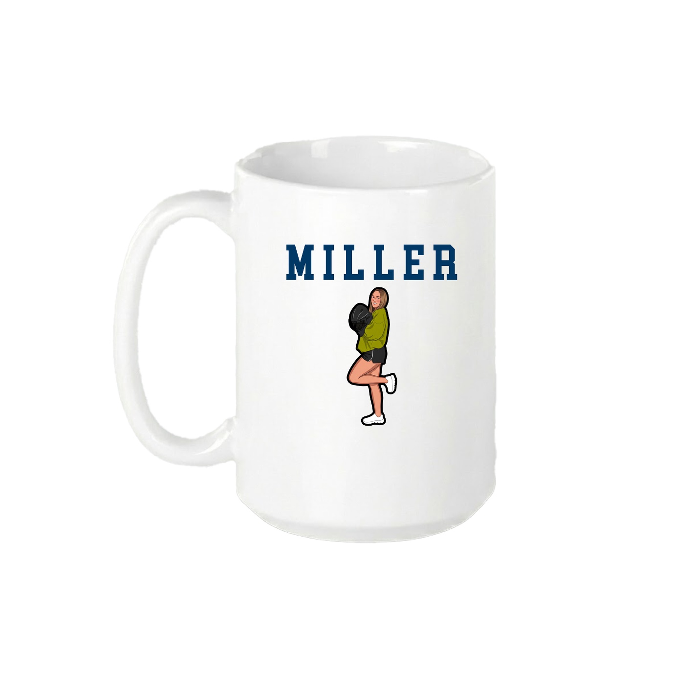 15oz Coffee Mug — Shirsey in White