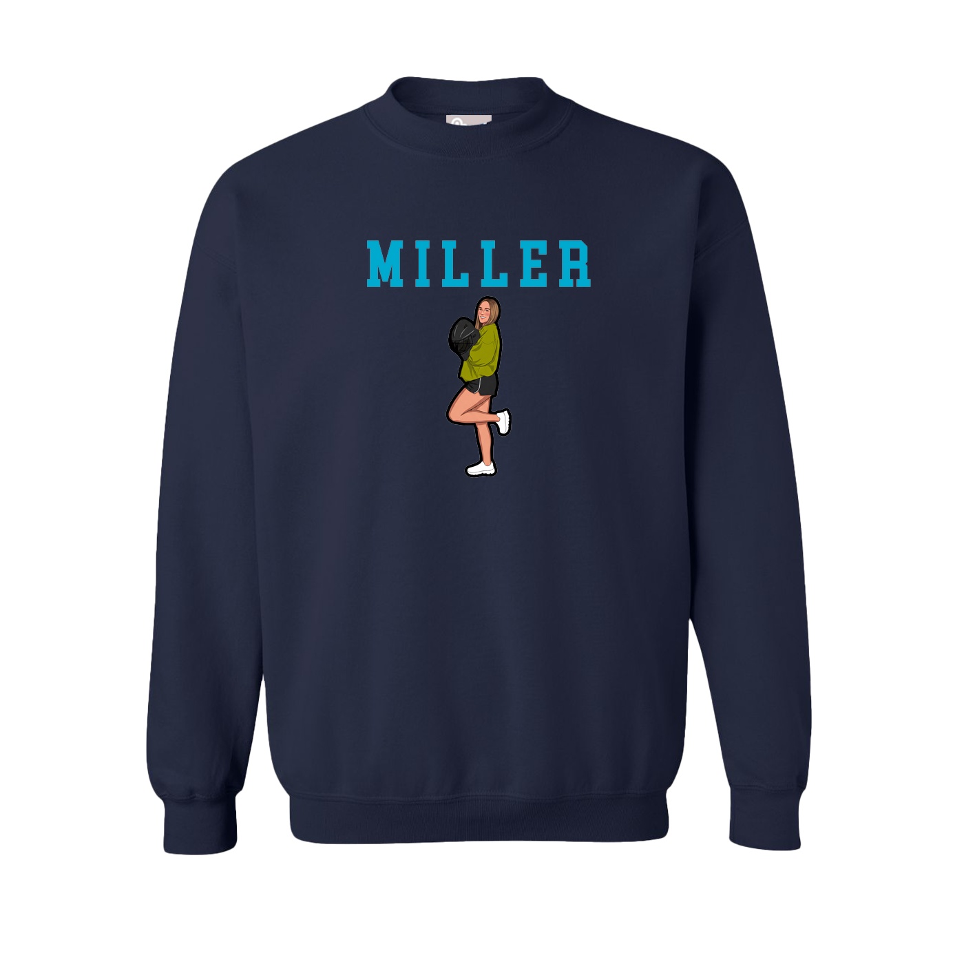 Fleece Crew — Shirsey in Navy