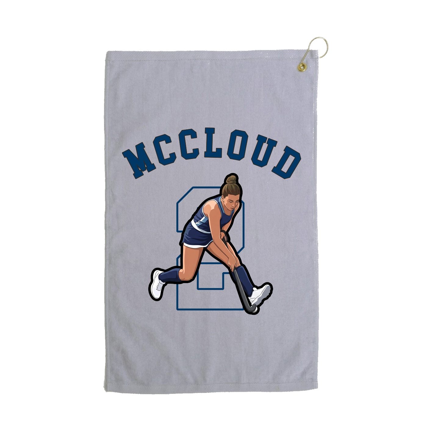 Golf Towel — Shirsey Arch in Grey