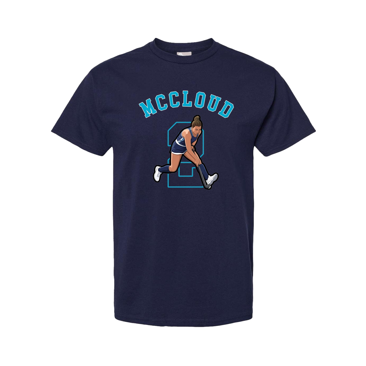 Youth Tee — Shirsey Arch in Navy