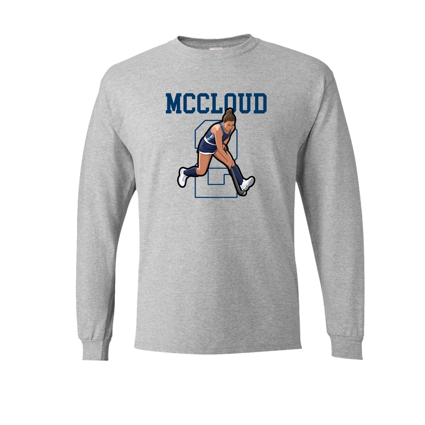Long Sleeve Tee — Shirsey in Grey