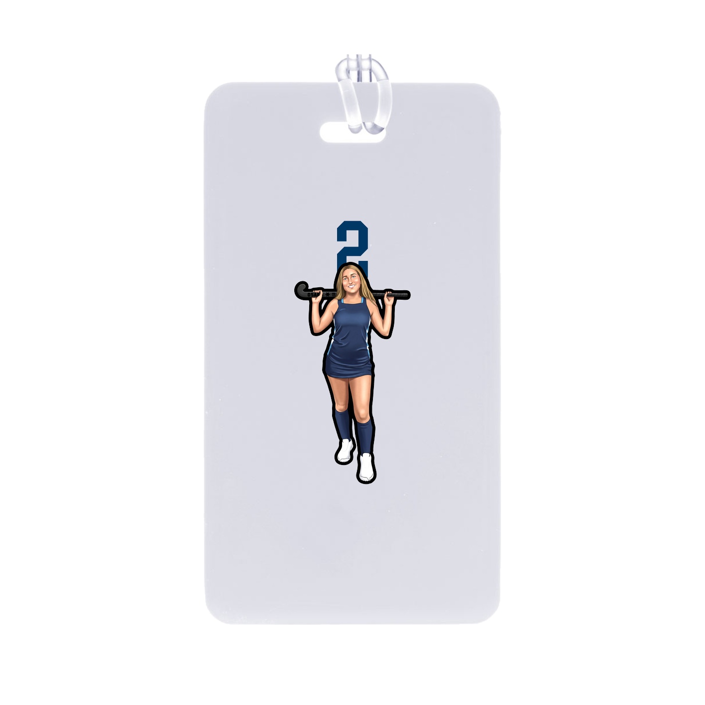 Bag Tag — Number Top in Classic