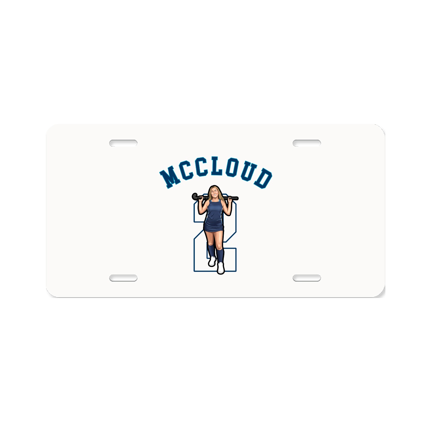 License Plate — Shirsey Arch in Classic