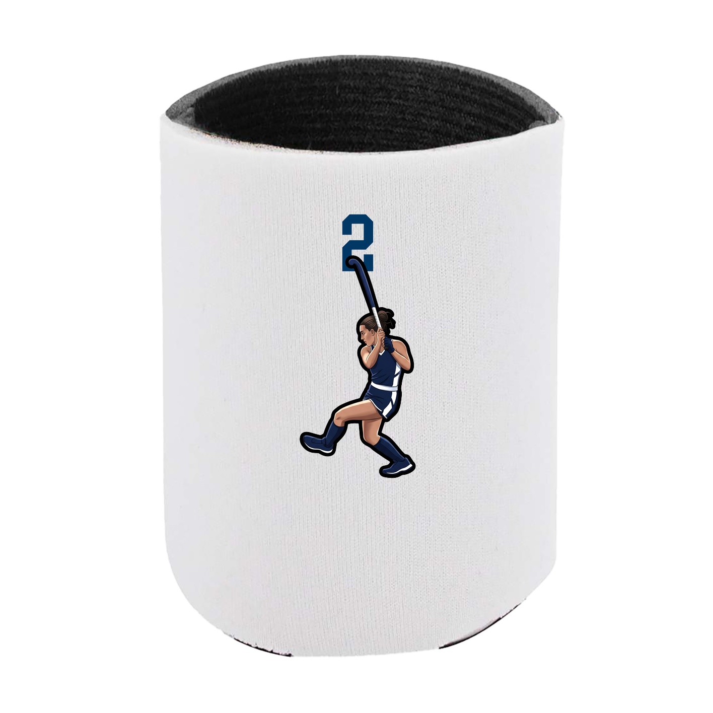 Can Holder — Number Top in White