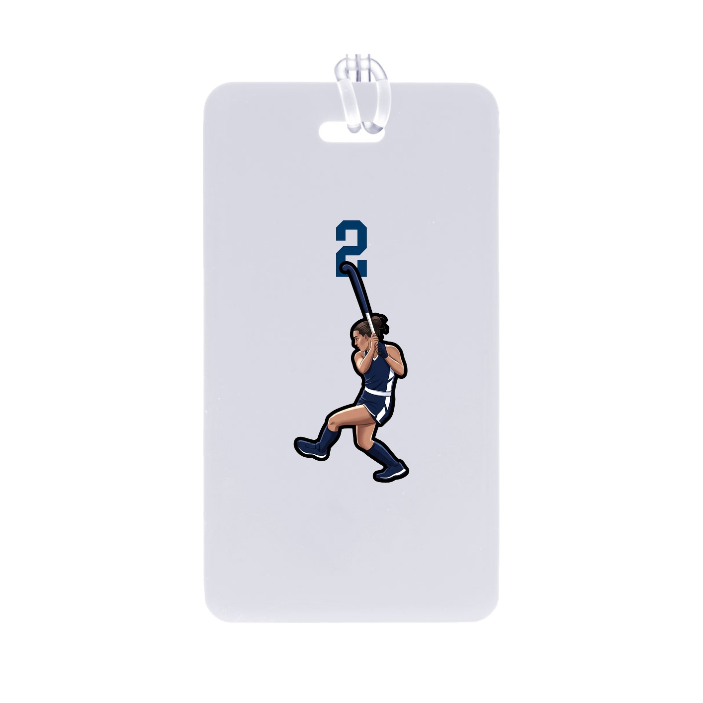 Bag Tag — Number Top in Classic
