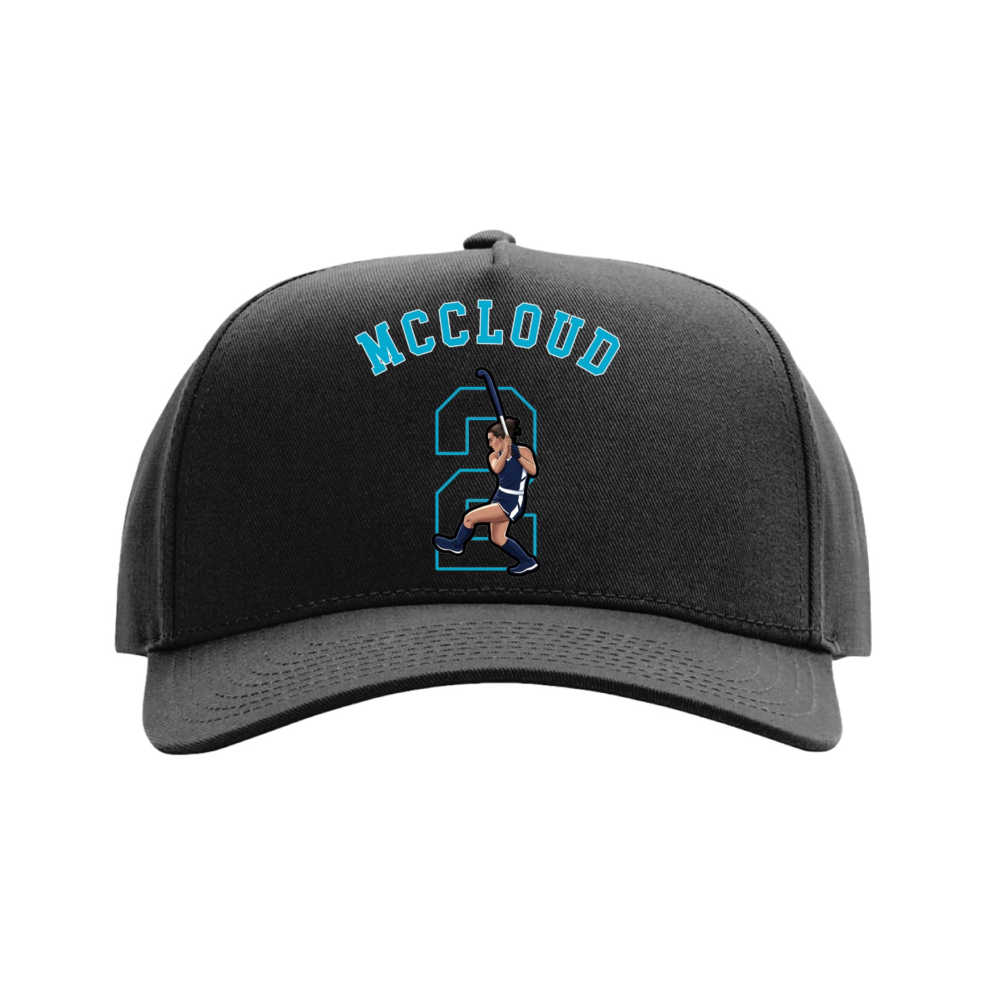 Full Fabric Five-Panel Champ Cap