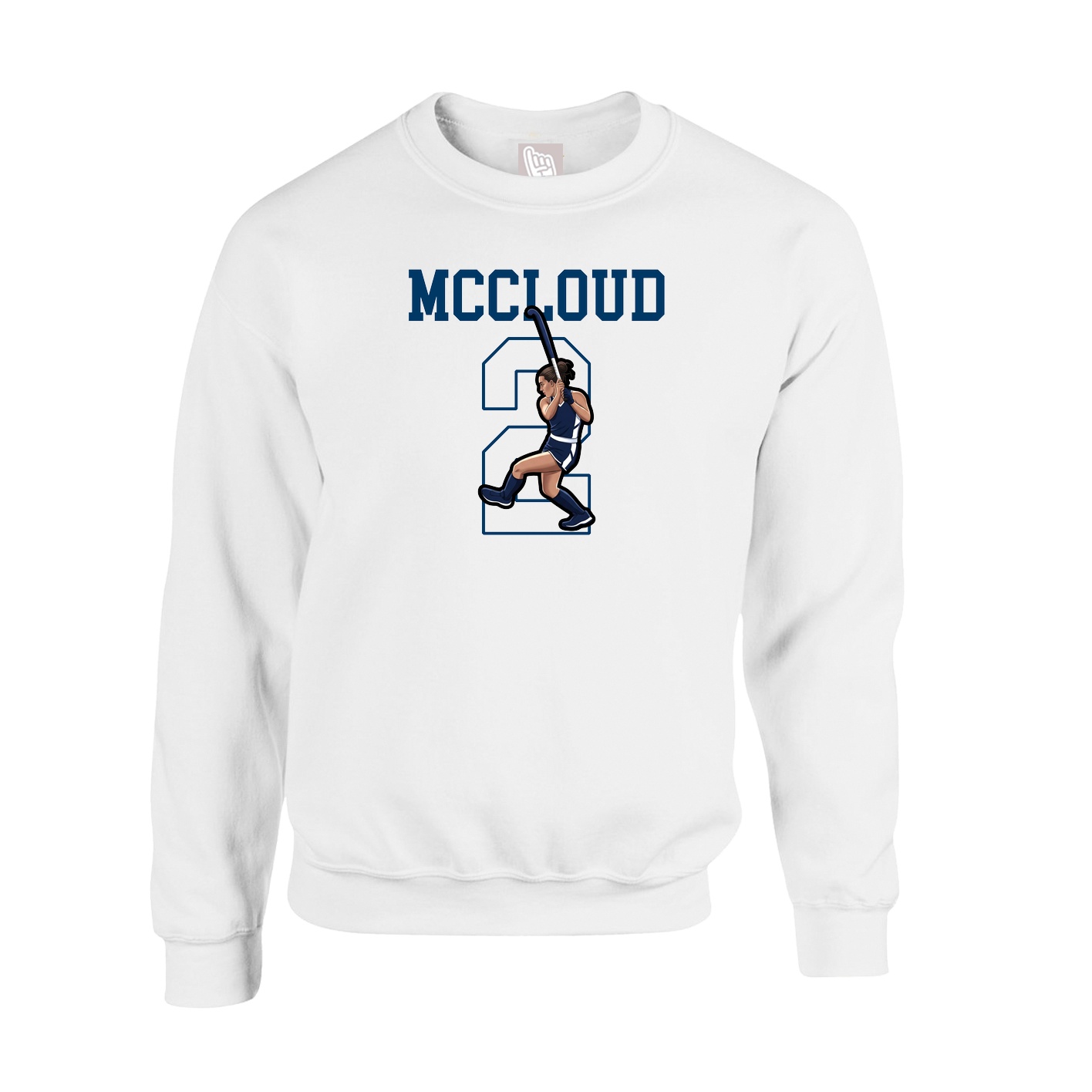 Fleece Crew — Shirsey in White