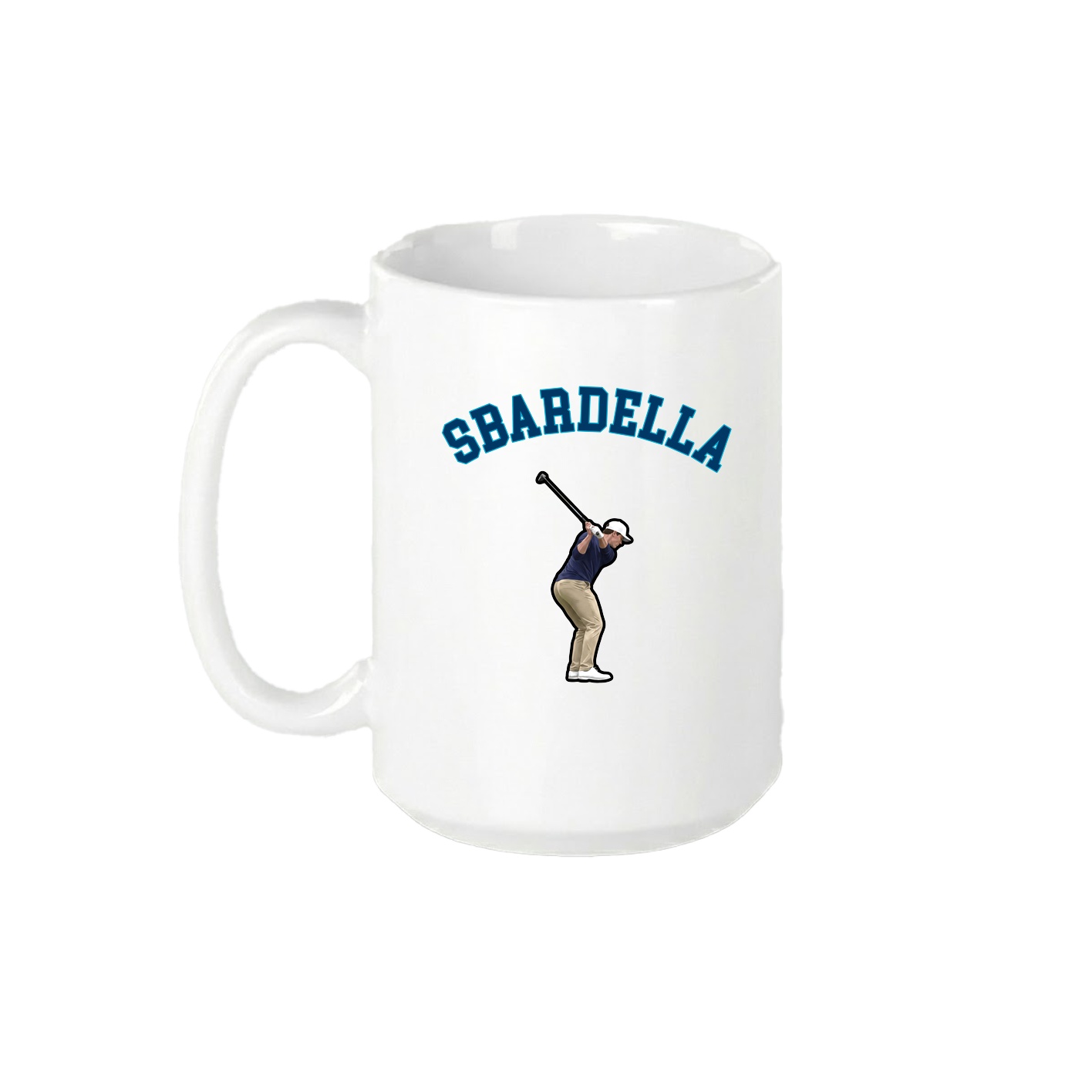 15oz Coffee Mug — Shirsey Arch in White