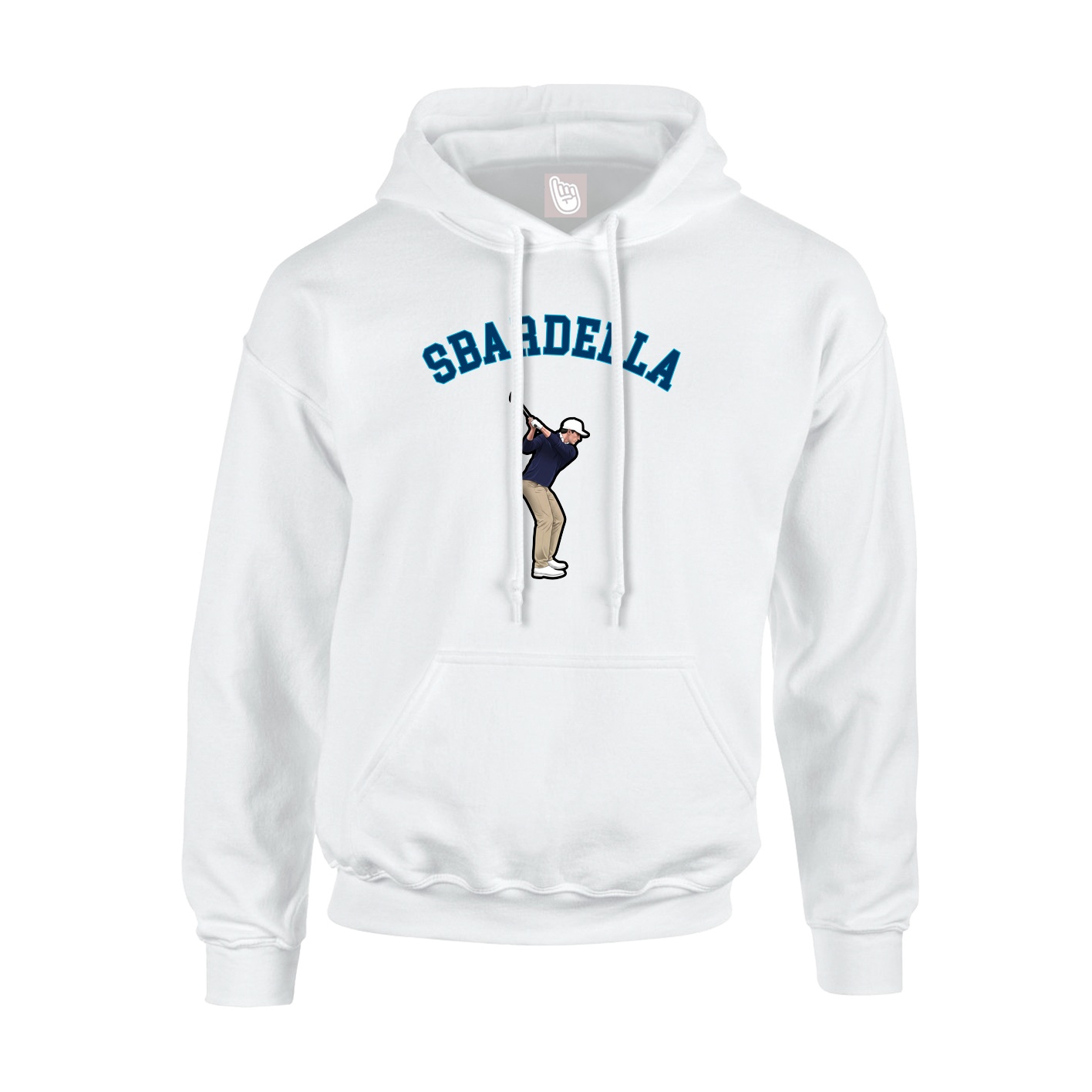 Youth Hoodie — Shirsey Arch in White