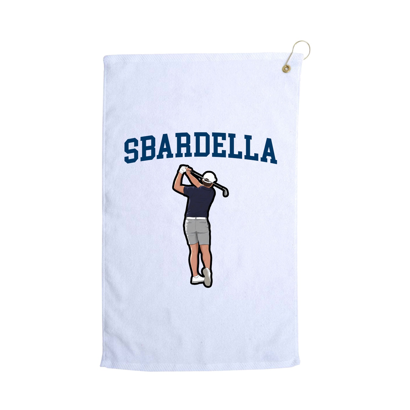Golf Towel — Shirsey in White