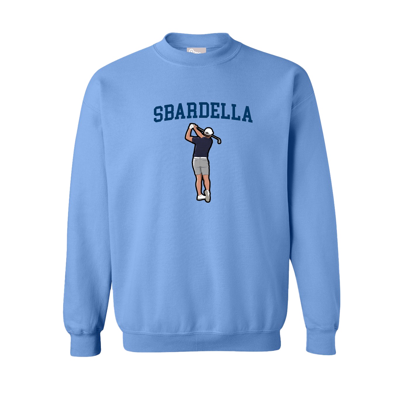 Fleece Crew — Shirsey in Powder Blue