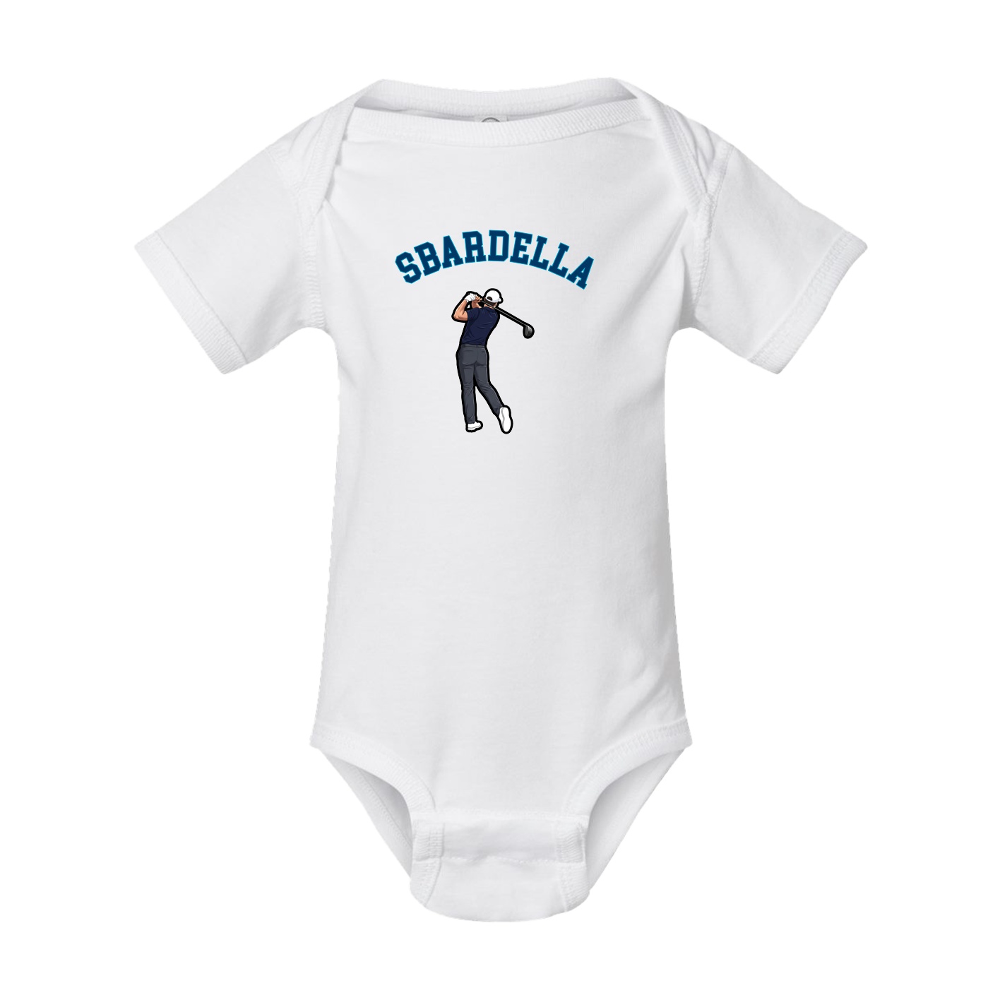 Baby Onesie — Shirsey Arch in White