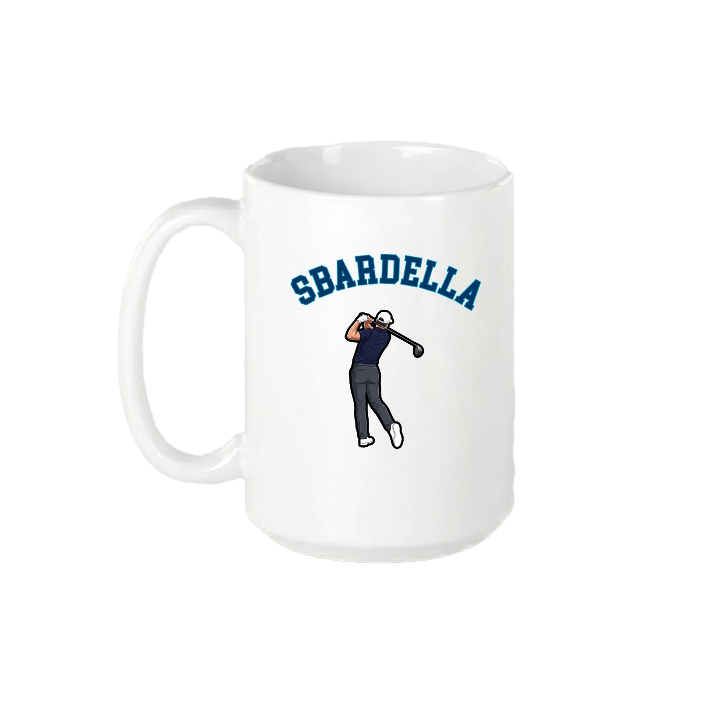 15oz Coffee Mug — Shirsey Arch in White