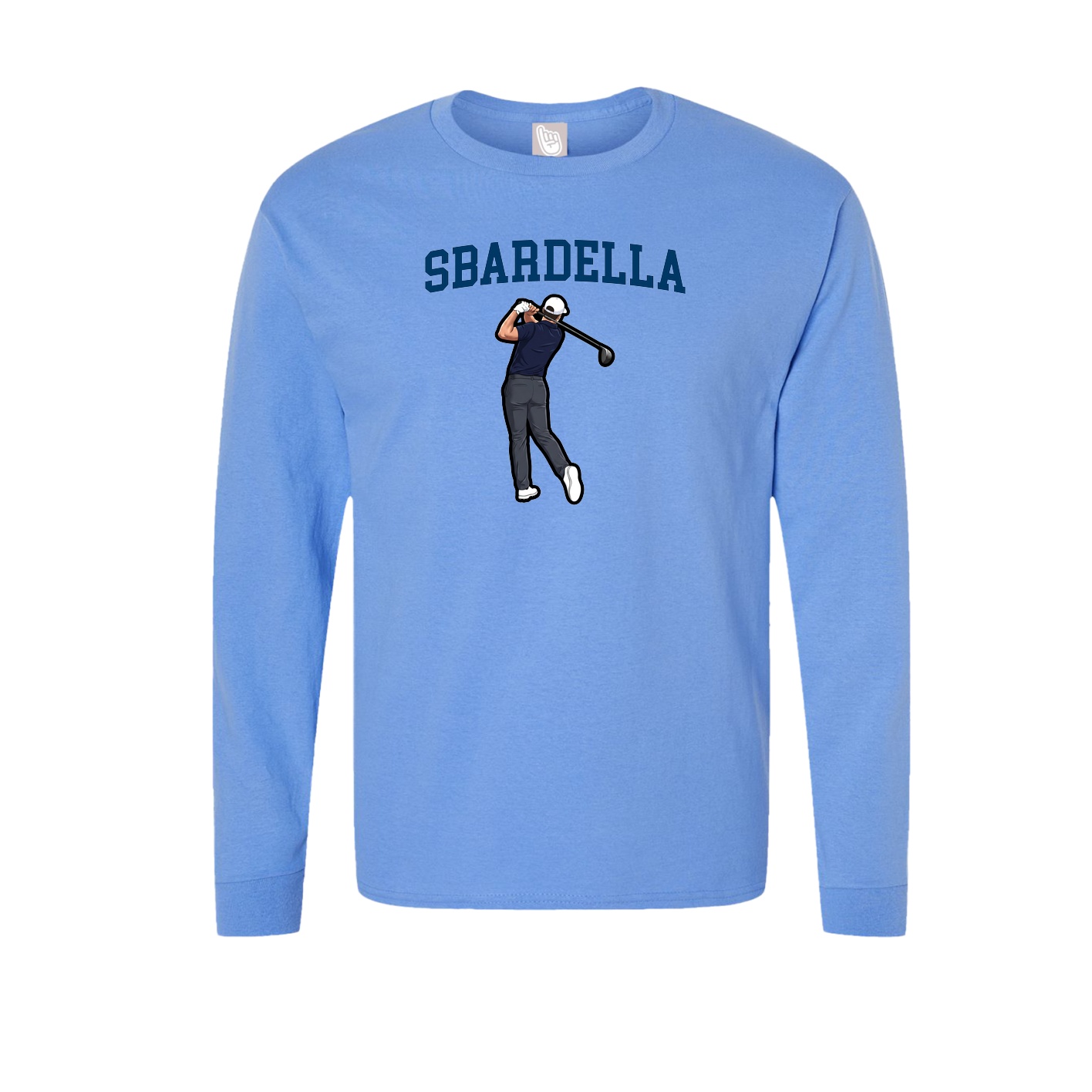 Long Sleeve Tee — Shirsey in Powder Blue