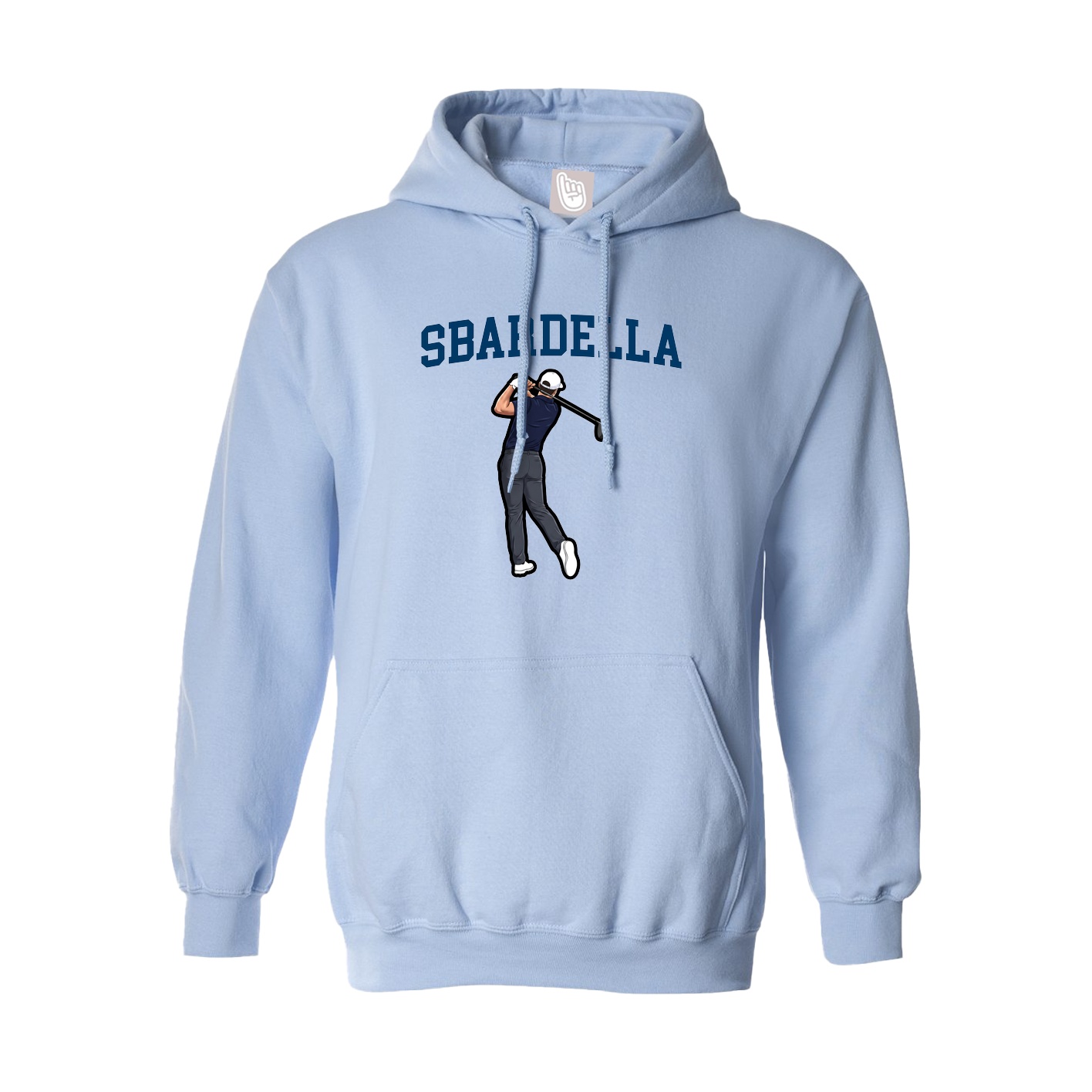 Hoodie — Shirsey in Light Blue