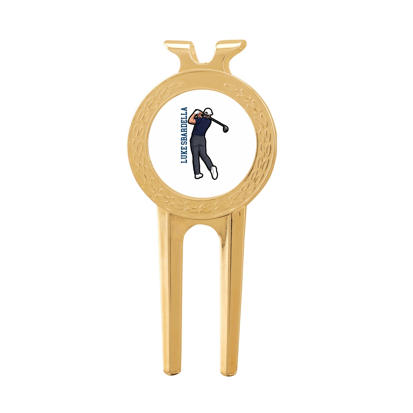 Divot Tool with Ball Marker — Name Vertical in Classic