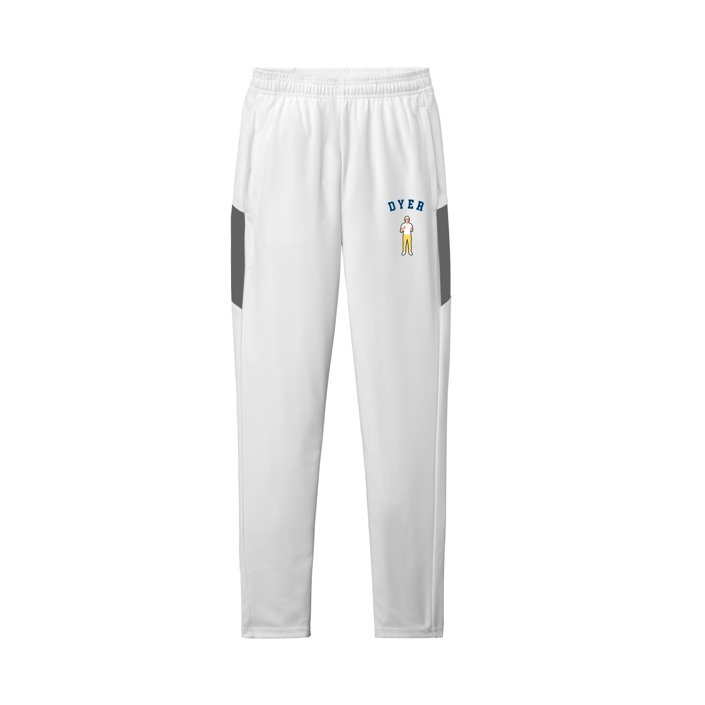 Team Travel Pant — Shirsey Arch in White/Grey