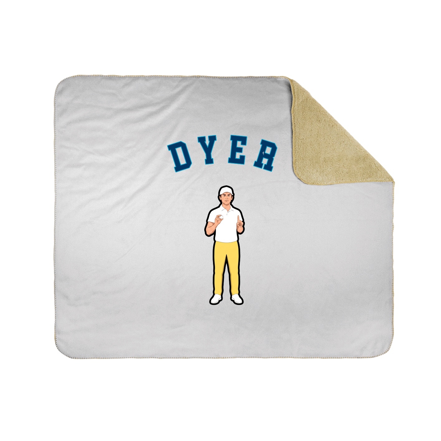 Throw Blanket — Shirsey Arch in White