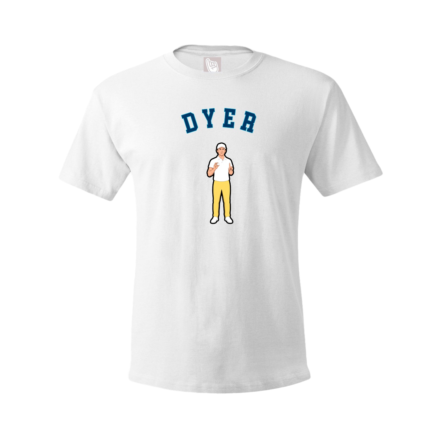 Tee — Shirsey Arch in White