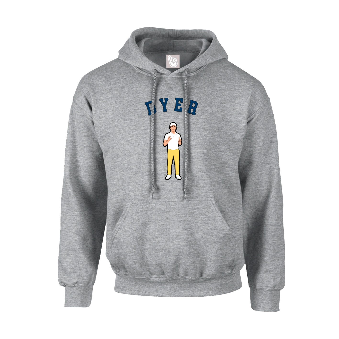 Youth Hoodie — Shirsey Arch in Grey