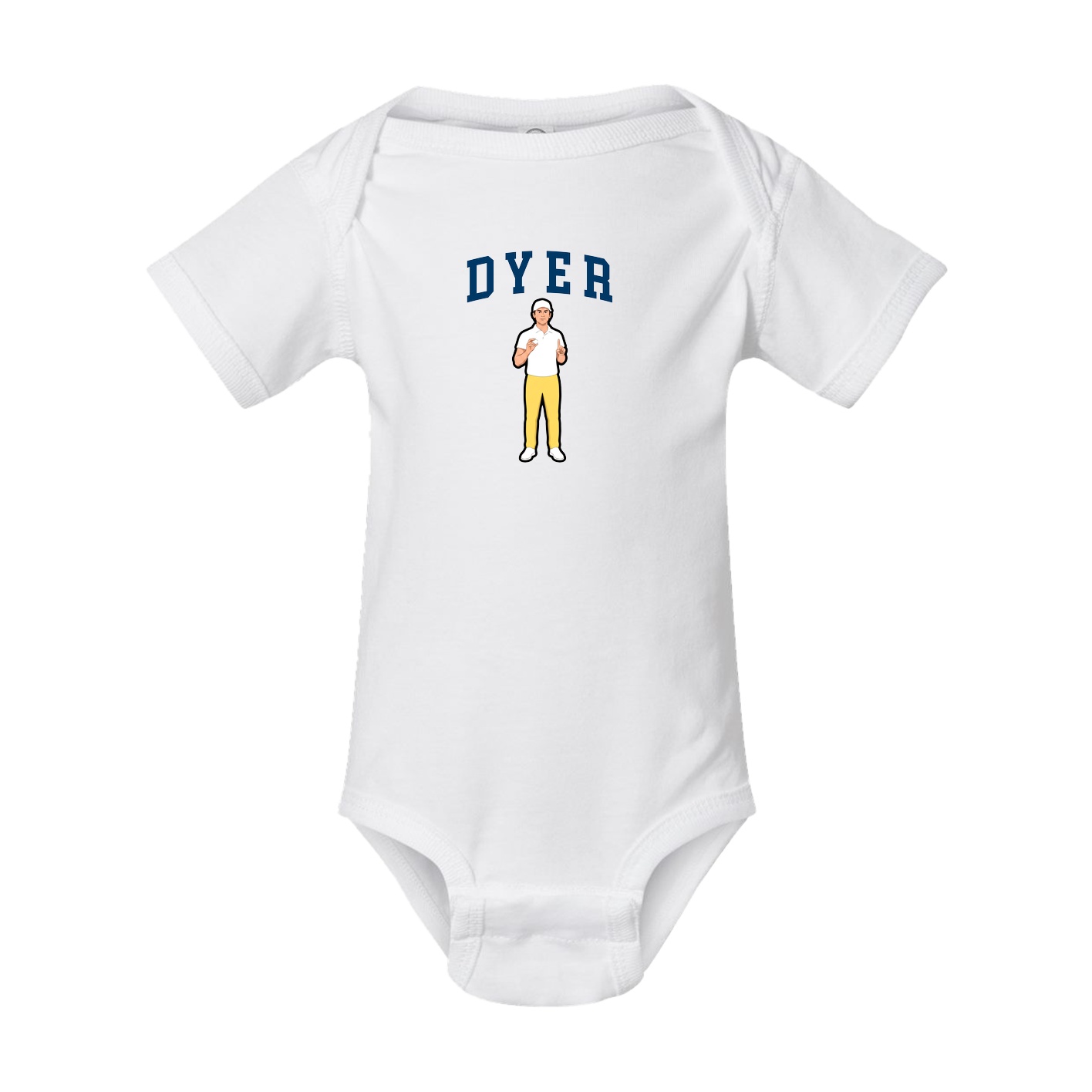 Baby Onesie — Shirsey in White