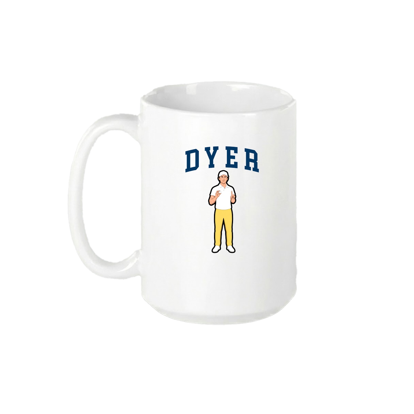 15oz Coffee Mug — Shirsey in White