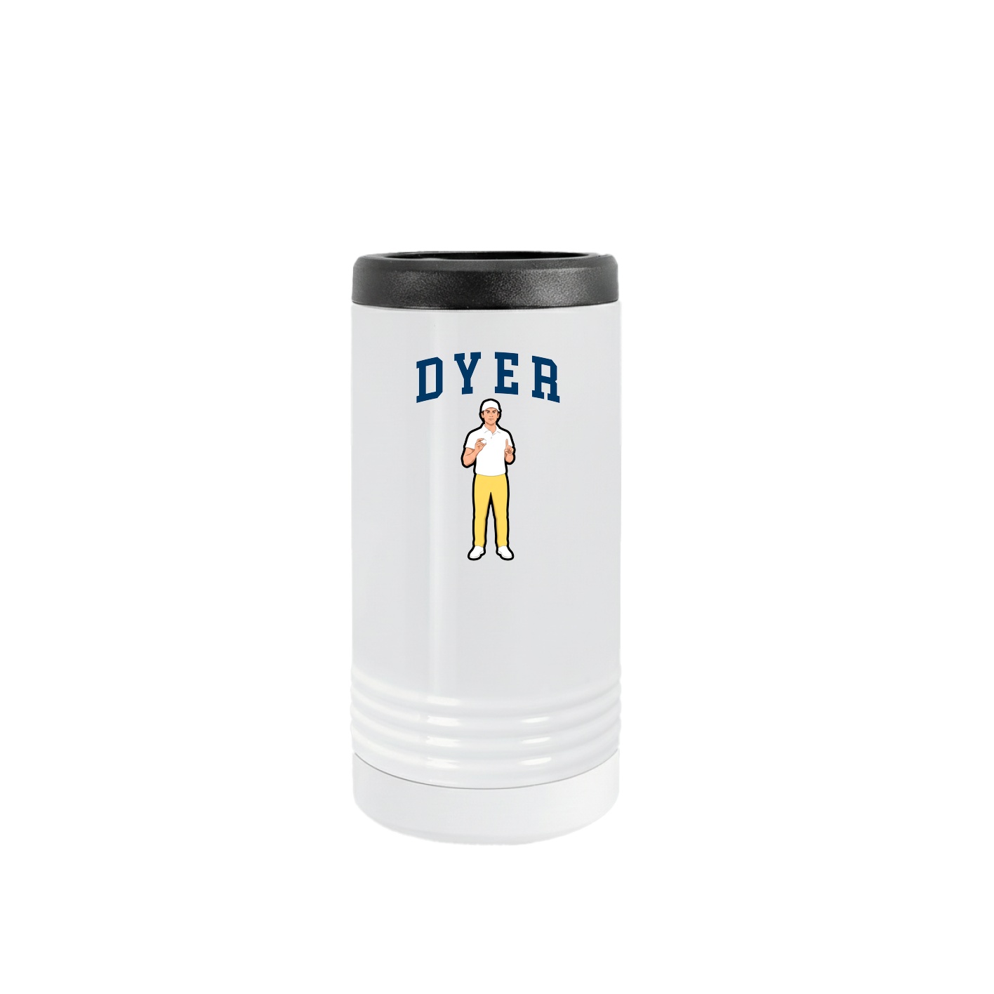 Slim Beverage Holder — Shirsey in White
